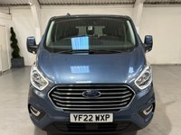 USED 2022 22 FORD TOURNEO CUSTOM 2.0 320 EcoBlue Zetec Minibus Double Cab 5dr Diesel Auto L1 Euro 6 (s/s) (130 ps) 8SEATS+HEATSEATS+PARK+PRIVACY