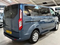 USED 2022 22 FORD TOURNEO CUSTOM 2.0 320 EcoBlue Zetec Minibus Double Cab 5dr Diesel Auto L1 Euro 6 (s/s) (130 ps) 8SEATS+HEATSEATS+PARK+PRIVACY