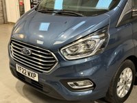 USED 2022 22 FORD TOURNEO CUSTOM 2.0 320 EcoBlue Zetec Minibus Double Cab 5dr Diesel Auto L1 Euro 6 (s/s) (130 ps) 8SEATS+HEATSEATS+PARK+PRIVACY