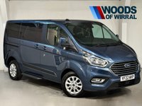USED 2022 22 FORD TOURNEO CUSTOM 2.0 320 EcoBlue Zetec Minibus Double Cab 5dr Diesel Auto L1 Euro 6 (s/s) (130 ps) 8SEATS+HEATSEATS+PARK+PRIVACY