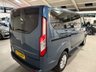 USED 2022 22 FORD TOURNEO CUSTOM 2.0 320 EcoBlue Zetec Minibus Double Cab 5dr Diesel Auto L1 Euro 6 (s/s) (130 ps) 8SEATS+HEATSEATS+PARK+PRIVACY