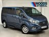 USED 2022 22 FORD TOURNEO CUSTOM 2.0 320 EcoBlue Zetec Minibus Double Cab 5dr Diesel Auto L1 Euro 6 (s/s) (130 ps) 8SEATS+HEATSEATS+PARK+PRIVACY
