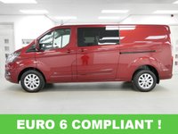 USED 2020 70 FORD TRANSIT CUSTOM 320 2.0 EBL 130 BHP LONG LIMITED AUTO 5 SEATER CREWCAB 1 OWNER | AUTOMATIC | SAT NAV | 5 SEATS