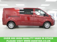 USED 2020 70 FORD TRANSIT CUSTOM 320 2.0 EBL 130 BHP LONG LIMITED AUTO 5 SEATER CREWCAB 1 OWNER | AUTOMATIC | SAT NAV | 5 SEATS