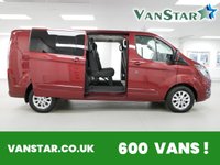 USED 2020 70 FORD TRANSIT CUSTOM 320 2.0 EBL 130 BHP LONG LIMITED AUTO 5 SEATER CREWCAB 1 OWNER | AUTOMATIC | SAT NAV | 5 SEATS