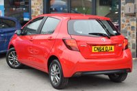 USED 2014 64 TOYOTA YARIS 1.33 Dual VVT-i Icon Hatchback 5dr Petrol Multidrive S Euro 5 (99 ps) Automatic Reverse Camera