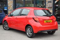 USED 2014 64 TOYOTA YARIS 1.33 Dual VVT-i Icon Hatchback 5dr Petrol Multidrive S Euro 5 (99 ps) Automatic Reverse Camera