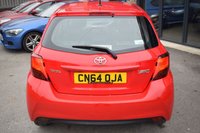 USED 2014 64 TOYOTA YARIS 1.33 Dual VVT-i Icon Hatchback 5dr Petrol Multidrive S Euro 5 (99 ps) Automatic Reverse Camera
