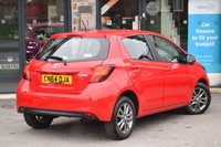 USED 2014 64 TOYOTA YARIS 1.33 Dual VVT-i Icon Hatchback 5dr Petrol Multidrive S Euro 5 (99 ps) Automatic Reverse Camera