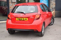 USED 2014 64 TOYOTA YARIS 1.33 Dual VVT-i Icon Hatchback 5dr Petrol Multidrive S Euro 5 (99 ps) Automatic Reverse Camera