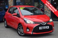USED 2014 64 TOYOTA YARIS 1.33 Dual VVT-i Icon Hatchback 5dr Petrol Multidrive S Euro 5 (99 ps) Automatic Reverse Camera