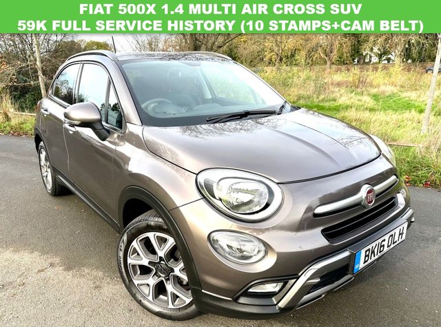 2016 FIAT 500X 1.4 MultiAir Cross SUV 5dr Petrol Manual Euro 6 (s/s) (140 ps)