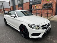 USED 2017 55 MERCEDES-BENZ C CLASS 2.1 C250d AMG Line Cabriolet G-Tronic+ Euro 6 (s/s) 2dr STUNNIG CAR