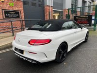 USED 2017 55 MERCEDES-BENZ C CLASS 2.1 C250d AMG Line Cabriolet G-Tronic+ Euro 6 (s/s) 2dr STUNNIG CAR