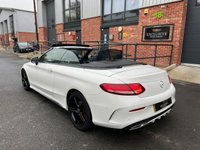 USED 2017 55 MERCEDES-BENZ C CLASS 2.1 C250d AMG Line Cabriolet G-Tronic+ Euro 6 (s/s) 2dr STUNNIG CAR