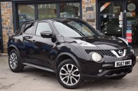 USED 2017 17 NISSAN JUKE 1.6 DIG-T Tekna SUV 5dr Petrol XTRON 4WD Euro 6 (190 ps) Automatic Heated Leather Seats