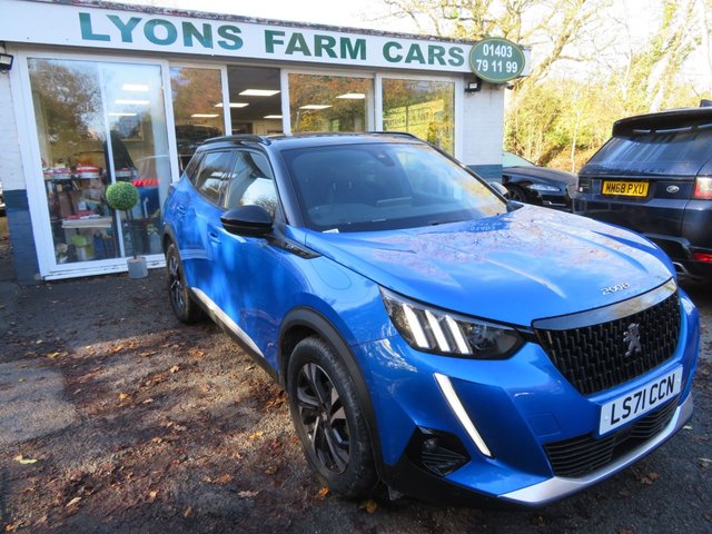 2021 71 Peugeot 2008 1.2 PureTech GT SUV 5dr Petrol Manual Euro 6 (s/s) (130 ps)