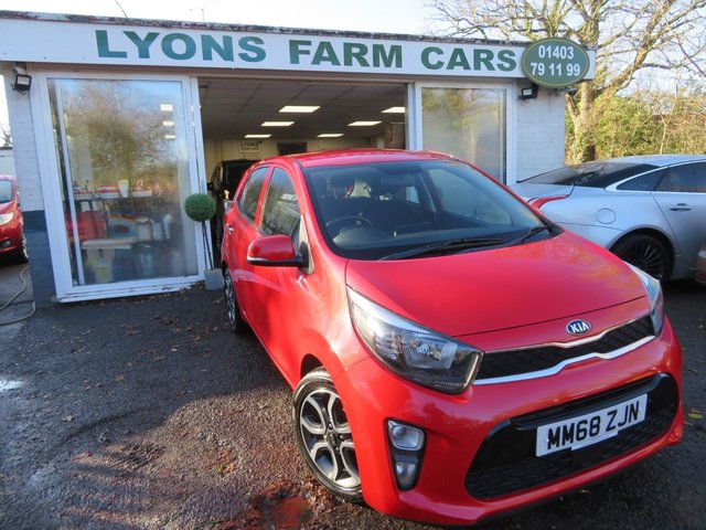 2019 68 Kia Picanto 1.25 3 Hatchback 5dr Petrol Manual Euro 6 (83 bhp)