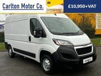 USED 2021 71 PEUGEOT BOXER 2.2 BlueHDi 335 Professional Panel Van 5dr Diesel Manual L2 H2 Euro 6 (s/s) (140 ps) Direct to us from lease company