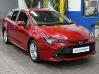 USED 2021 21 TOYOTA COROLLA 1.8 VVT-h GPF Icon Tech Touring Sports 5dr Petrol Hybrid CVT Euro 6 (s/s) (122 ps) SAT NAV REAR VIEW CAMERA HEATED SEATS CRUISE CONTROL 1 OWNER SERVICE HISTORY TOYOTA WARRANTY TILL JULY 2031