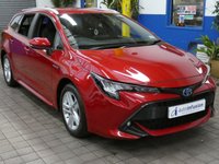 USED 2021 21 TOYOTA COROLLA 1.8 VVT-h GPF Icon Tech Touring Sports 5dr Petrol Hybrid CVT Euro 6 (s/s) (122 ps) SAT NAV REAR VIEW CAMERA HEATED SEATS CRUISE CONTROL 1 OWNER SERVICE HISTORY TOYOTA WARRANTY TILL JULY 2031