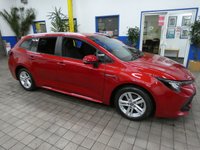 USED 2021 21 TOYOTA COROLLA 1.8 VVT-h GPF Icon Tech Touring Sports 5dr Petrol Hybrid CVT Euro 6 (s/s) (122 ps) SAT NAV REAR VIEW CAMERA HEATED SEATS CRUISE CONTROL 1 OWNER SERVICE HISTORY TOYOTA WARRANTY TILL JULY 2031