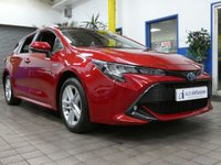 USED 2021 21 TOYOTA COROLLA 1.8 VVT-h GPF Icon Tech Touring Sports 5dr Petrol Hybrid CVT Euro 6 (s/s) (122 ps) SAT NAV REAR VIEW CAMERA HEATED SEATS CRUISE CONTROL 1 OWNER SERVICE HISTORY TOYOTA WARRANTY TILL JULY 2031
