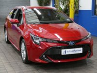 USED 2021 21 TOYOTA COROLLA 1.8 VVT-h GPF Icon Tech Touring Sports 5dr Petrol Hybrid CVT Euro 6 (s/s) (122 ps) SAT NAV REAR VIEW CAMERA HEATED SEATS CRUISE CONTROL 1 OWNER SERVICE HISTORY TOYOTA WARRANTY TILL JULY 2031