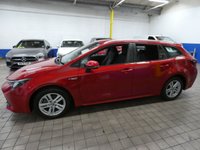 USED 2021 21 TOYOTA COROLLA 1.8 VVT-h GPF Icon Tech Touring Sports 5dr Petrol Hybrid CVT Euro 6 (s/s) (122 ps) SAT NAV REAR VIEW CAMERA HEATED SEATS CRUISE CONTROL 1 OWNER SERVICE HISTORY TOYOTA WARRANTY TILL JULY 2031