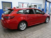 USED 2021 21 TOYOTA COROLLA 1.8 VVT-h GPF Icon Tech Touring Sports 5dr Petrol Hybrid CVT Euro 6 (s/s) (122 ps) SAT NAV REAR VIEW CAMERA HEATED SEATS CRUISE CONTROL 1 OWNER SERVICE HISTORY TOYOTA WARRANTY TILL JULY 2031