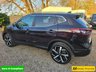 USED 2020 20 NISSAN QASHQAI 1.3 DIG-T Tekna in black with 28,400 miles, 1 owner, full service history. ULEZ compliant Euro 6 with automatic gearbox, Sat Nav, 19