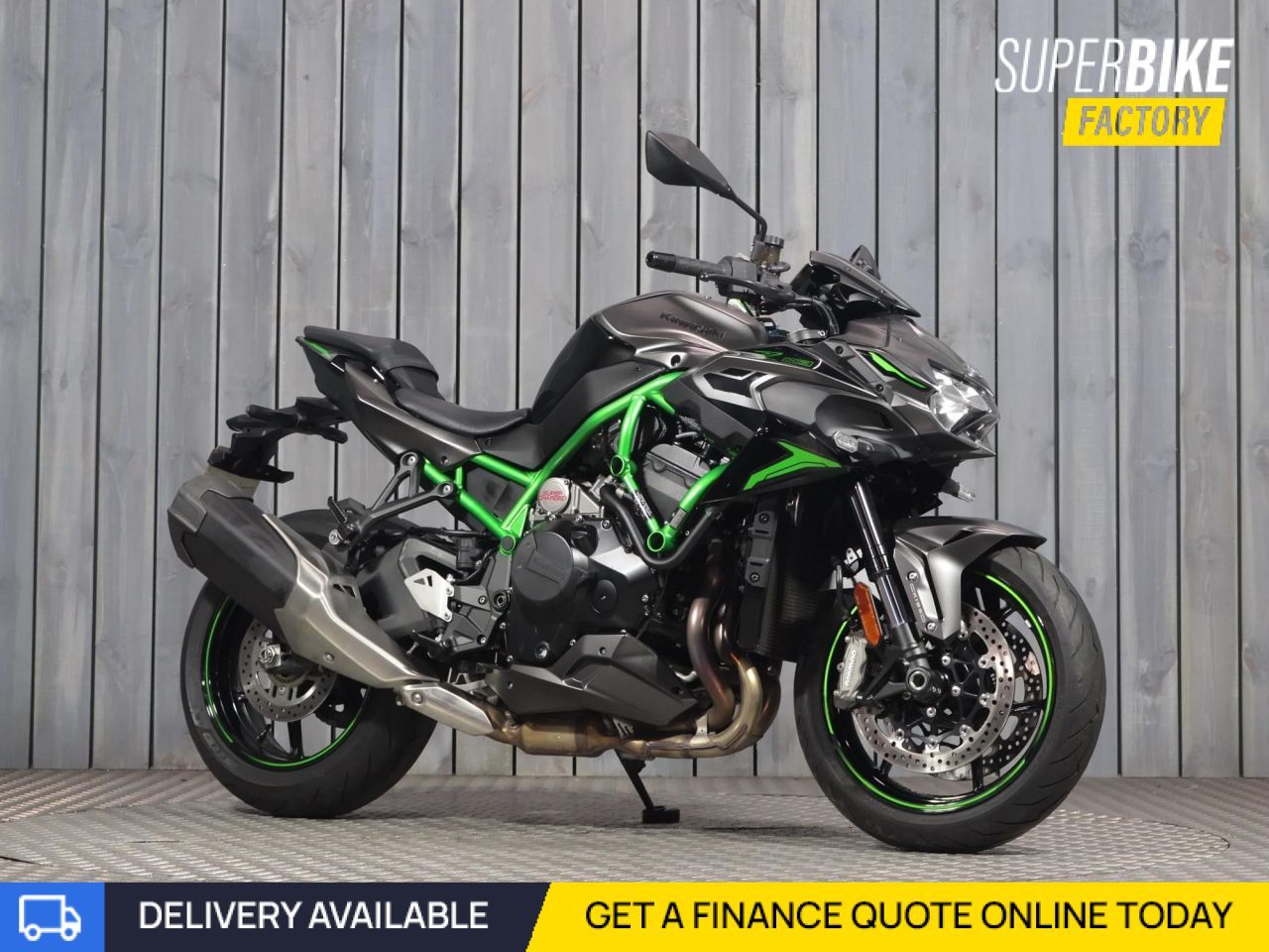 2023 KAWASAKI Z H2 GREY with 2477 miles - Used Motorbikes