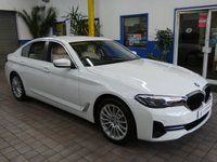 USED 2021 70 BMW 5 SERIES 2.0 530e 12kWh SE Saloon 4dr Petrol Plug-in Hybrid Steptronic Euro 6 (s/s) (292 ps) SAT NAV LEATHER HEATED SEATS REAR VIEW CAMERA CRUISE CONTROL 1 OWNER SERVICE HISTORY WARRANTY
