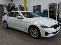 USED 2021 70 BMW 5 SERIES 2.0 530e 12kWh SE Saloon 4dr Petrol Plug-in Hybrid Steptronic Euro 6 (s/s) (292 ps) SAT NAV LEATHER HEATED SEATS REAR VIEW CAMERA CRUISE CONTROL 1 OWNER SERVICE HISTORY WARRANTY