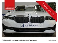 USED 2021 70 BMW 5 SERIES 2.0 530e 12kWh SE Saloon 4dr Petrol Plug-in Hybrid Steptronic Euro 6 (s/s) (292 ps) SAT NAV LEATHER HEATED SEATS REAR VIEW CAMERA CRUISE CONTROL 1 OWNER SERVICE HISTORY WARRANTY