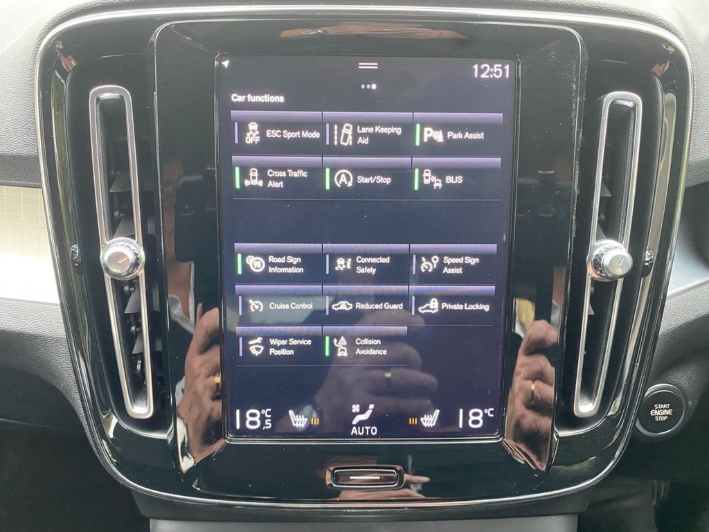USED 2018 18 VOLVO XC40 2.0 T4 Momentum SUV 5dr Petrol Auto AWD Euro 6 (s/s) (190 ps) 42000 MILES WINTER PACK