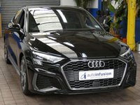 USED 2021 71 AUDI A3 1.5 TFSI 35 S line Saloon 4dr Petrol S Tronic Euro 6 (s/s) (150 ps) SAT NAV LEATHER INTERIOR PARKING SENSORS 1 OWNER SERVICE HISTORY WARRANTY