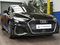USED 2021 71 AUDI A3 1.5 TFSI 35 S line Saloon 4dr Petrol S Tronic Euro 6 (s/s) (150 ps) SAT NAV LEATHER INTERIOR PARKING SENSORS 1 OWNER SERVICE HISTORY WARRANTY