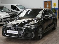 USED 2021 71 AUDI A3 1.5 TFSI 35 S line Saloon 4dr Petrol S Tronic Euro 6 (s/s) (150 ps) SAT NAV LEATHER INTERIOR PARKING SENSORS 1 OWNER SERVICE HISTORY WARRANTY