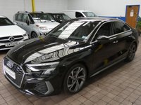 USED 2021 71 AUDI A3 1.5 TFSI 35 S line Saloon 4dr Petrol S Tronic Euro 6 (s/s) (150 ps) SAT NAV LEATHER INTERIOR PARKING SENSORS 1 OWNER SERVICE HISTORY WARRANTY