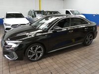 USED 2021 71 AUDI A3 1.5 TFSI 35 S line Saloon 4dr Petrol S Tronic Euro 6 (s/s) (150 ps) SAT NAV LEATHER INTERIOR PARKING SENSORS 1 OWNER SERVICE HISTORY WARRANTY