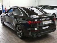 USED 2021 71 AUDI A3 1.5 TFSI 35 S line Saloon 4dr Petrol S Tronic Euro 6 (s/s) (150 ps) SAT NAV LEATHER INTERIOR PARKING SENSORS 1 OWNER SERVICE HISTORY WARRANTY