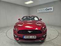 USED 2016 66 FORD MUSTANG 2.3T EcoBoost Convertible 2dr Petrol SelShift Euro 6 (317 ps) 