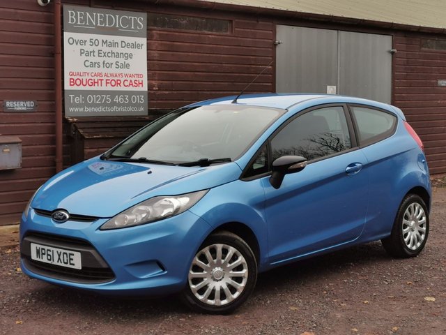 2012 61 Ford Fiesta 1.25 Edge Hatchback 3dr Petrol Manual (127 g/km, 59 bhp)