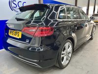 USED 2015 15 AUDI A3 1.6 TDI S line Sportback 5dr Diesel Manual Euro 6 (s/s) (110 ps) DAB,Bluetooth,&pound;20Tax,Belt Done