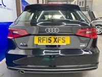 USED 2015 15 AUDI A3 1.6 TDI S line Sportback 5dr Diesel Manual Euro 6 (s/s) (110 ps) DAB,Bluetooth,&pound;20Tax,Belt Done