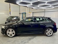 USED 2015 15 AUDI A3 1.6 TDI S line Sportback 5dr Diesel Manual Euro 6 (s/s) (110 ps) DAB,Bluetooth,&pound;20Tax,Belt Done