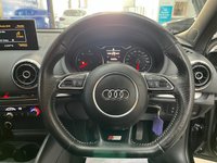USED 2015 15 AUDI A3 1.6 TDI S line Sportback 5dr Diesel Manual Euro 6 (s/s) (110 ps) DAB,Bluetooth,&pound;20Tax,Belt Done