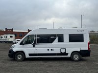 USED 2020 20 SUNLIGHT CLIFF 600 LUXURY 2 BERTH MOTORHOME WITH LARGE GARAGE, THULE ORMINSTOR WIND OUT AWNING AND TWIN BIKE RACK