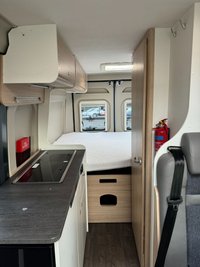 USED 2020 20 SUNLIGHT CLIFF 600 LUXURY 2 BERTH MOTORHOME WITH LARGE GARAGE, THULE ORMINSTOR WIND OUT AWNING AND TWIN BIKE RACK